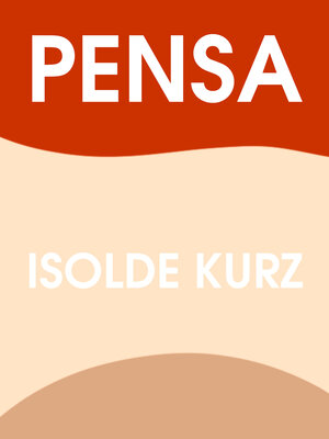 cover image of Pensa